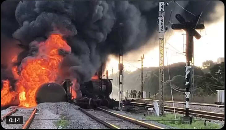 திருவள்ளூர் ரயில் தீ விபத்து