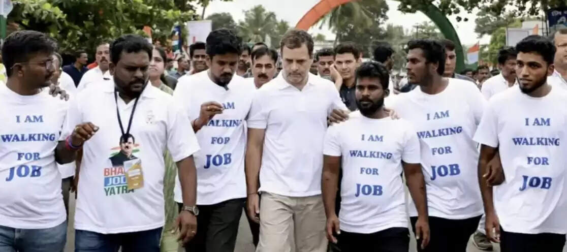 5வது நாள் பயணத்தை மேற்கொள்ளும் ராகுல்.. கேரளாவில் மட்டும் 18 நாட்கள் நடைபயணம்...