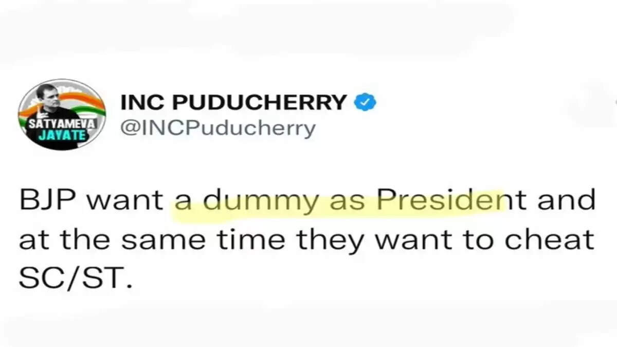 காங்கிரஸின் டிவிட்