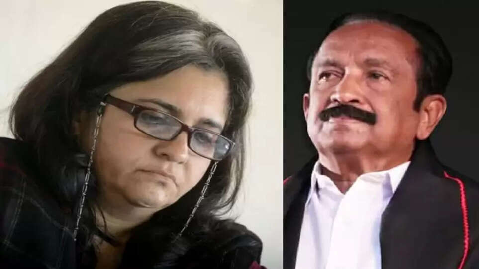 தீஸ்தா செதல்வாத் மீதான பொய் வழக்கை ரத்து செய்க.. - வைகோ கோரிக்கை.. 