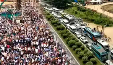 தவெக மாநாட்டால் கடும் போக்குவரத்து நெரிசல்