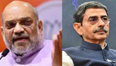 Amit shah and RN Ravi