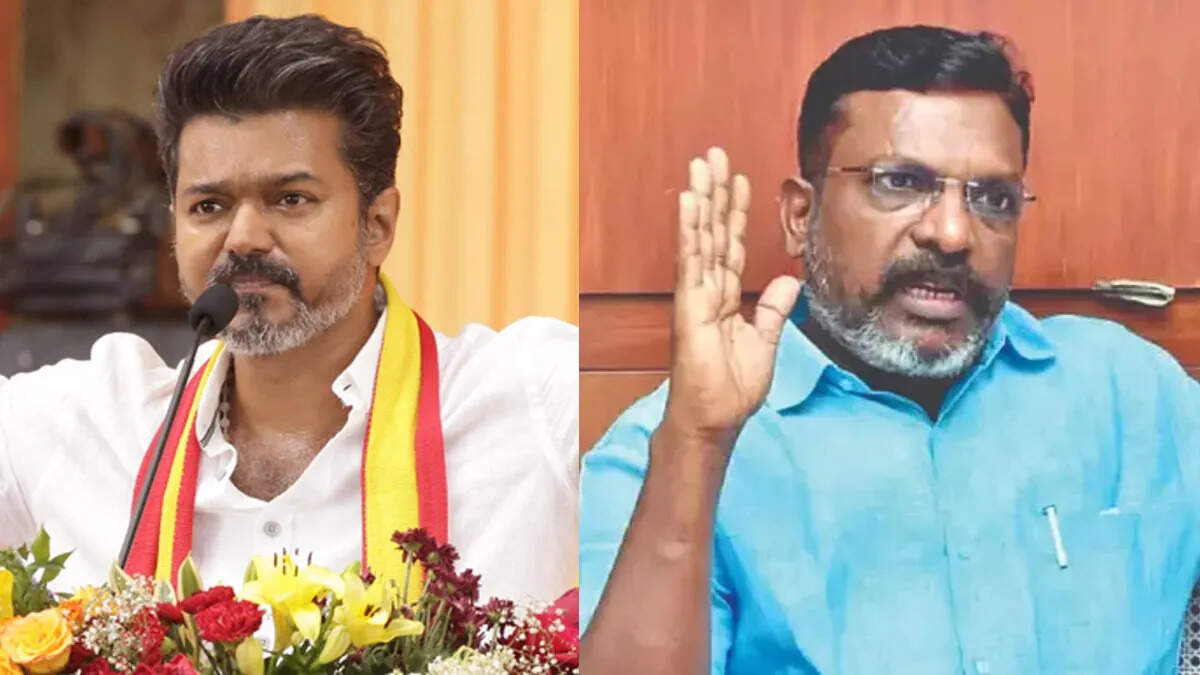 #BREAKING : திருமாவளவனை தவெக தலைவர் விஜய் நேரில் சந்திப்பு..!