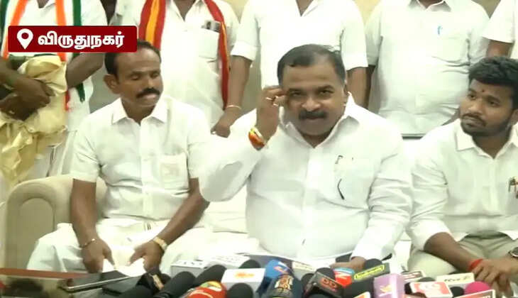 R.S. பாரதி அரை மீசை பாரதி என்று அழைக்கப்படுவார் - மாணிக்கம் தாகூர்