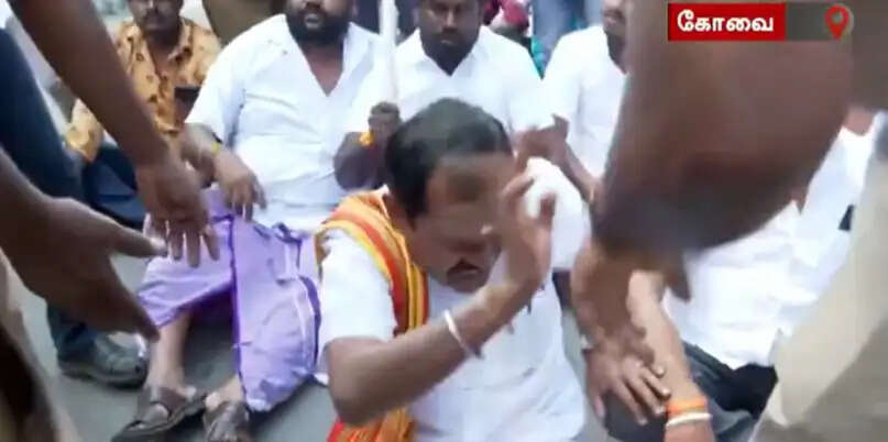 அர்ஜூன் சம்பத் குண்டுகட்டாக கைது