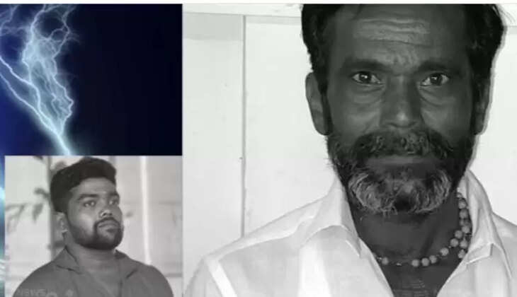 மின்சாரம் தாக்கி மகன் பலி! மகன் இறந்த சோகத்தில் தந்தை தூக்கிட்டு தற்கொலை