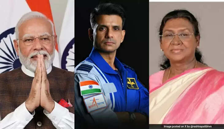 சுபான்ஷு சுக்லாவின் விண்வெளி பயணம் ஒரு மைல்கல் - பிரதமர் மோடி, குடியரசுத் தலைவர் வாழ்த்து..