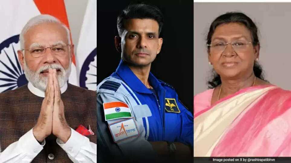 சுபான்ஷு சுக்லாவின் விண்வெளி பயணம் ஒரு மைல்கல் - பிரதமர் மோடி, குடியரசுத் தலைவர் வாழ்த்து..