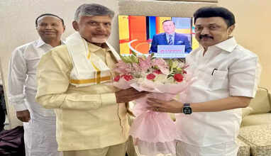 டெல்லியில் சந்திரபாபு நாயுடுவை சந்தித்தேன்- மு.க.ஸ்டாலின்