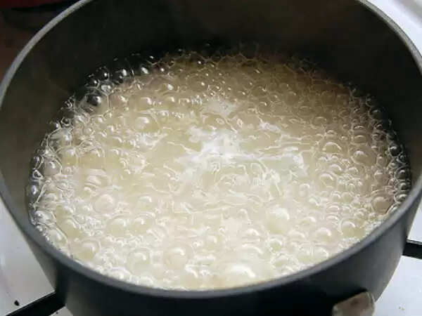 tips of rice water