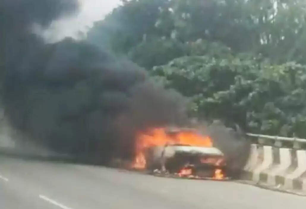 car fire