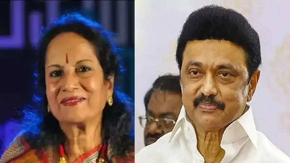 mk Stalin and vani