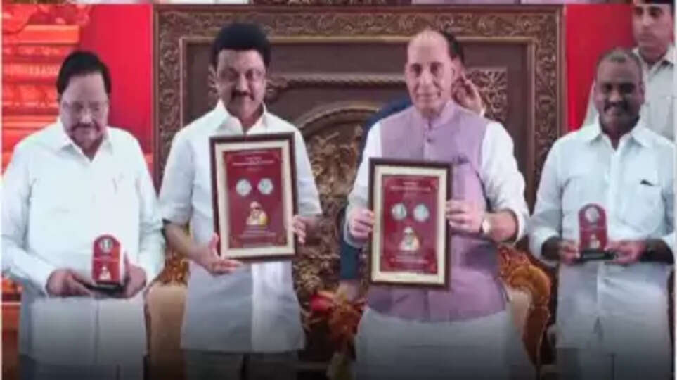 MKStalin - Rajnath singh