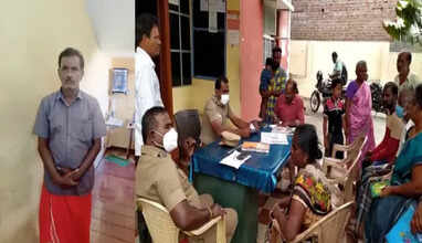 மூதாட்டியின் முகத்தில் மலத்தை பூசிய நபர்...  சேலத்தில் பரபரப்பு...