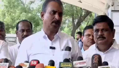 எஸ்பி வேலுமணி