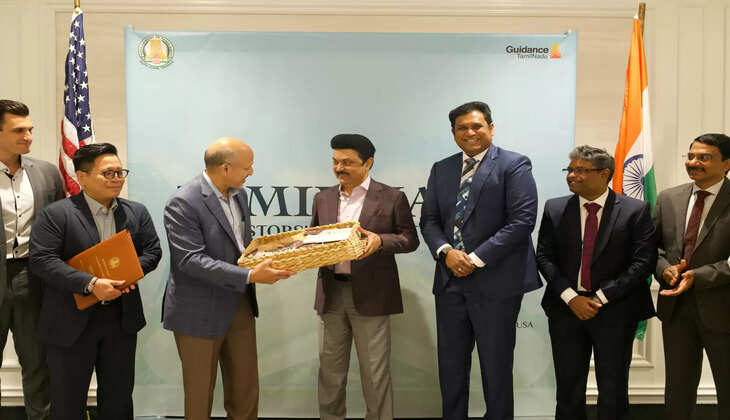 &nbsp;சிகாகோவில் ரூ.850 கோடி மதிப்பில் 3 புரிந்துணவு ஒப்பந்தங்கள் கையெழுத்து..&nbsp;