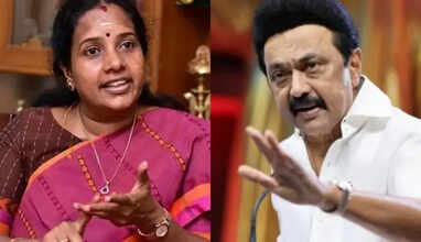 வானதி சீனிவாசன் முக ஸ்டாலின்