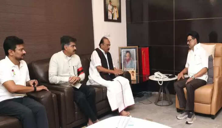 முதல்வர் ஸ்டாலினை சந்தித்த வைகோ..! பாஜக உடனான கூட்டணி குறித்து கருத்து..!!&nbsp;