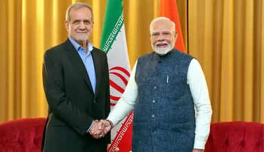 PM Modi - Iran President