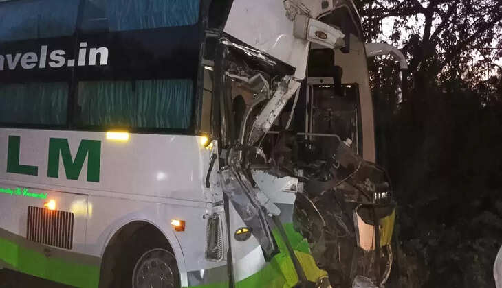 விபத்தில் சிக்கிய&nbsp;அரசுப் பேருந்து மீது மோதிய தனியார் பேருந்து