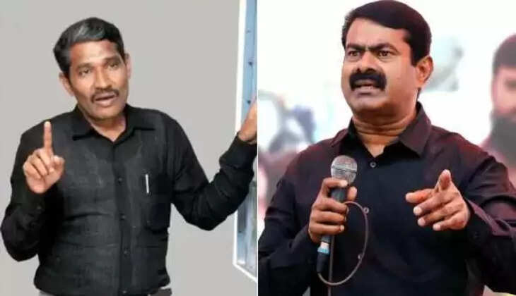 வன்னி அரசு சீமான்