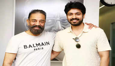  'உரையாடலா அல்லது யூனிவர்சிட்டி பாடமா..' கமல்ஹாசனை சந்தித்து வாழ்த்துபெற்ற ஹரிஷ் கல்யாண்.. 