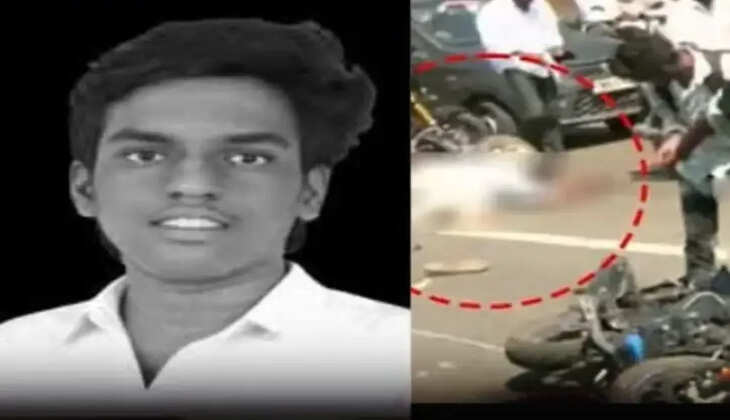 தஞ்சையில் விஜய்யின் வாகனத்தை பின்தொடர்ந்து விபத்துக்குள்ளான விக்னேஷ் உயிரிழப்பு