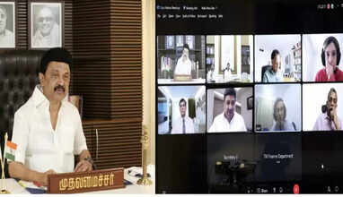 மு.க.ஸ்டாலின் தலைமையில்,  முதல்வருக்கான பொருளாதார ஆலோசனைக் குழுவின் மூன்றாவது கூட்டம்..