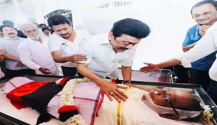 பிற்பகலில் தகனம் செய்யப்படுகிறது முரசொலி செல்வம் உடல்..!