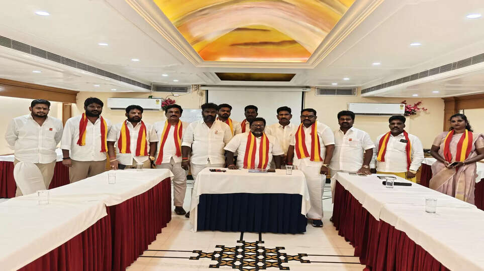 புஸ்ஸி ஆனந்த் இல்லாமல் நடந்த தவெக மாவட்டச் செயலாளர்கள் கூட்டம்