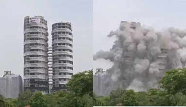  டெல்லி  இரட்டை கோபுரம் தகர்ப்பு