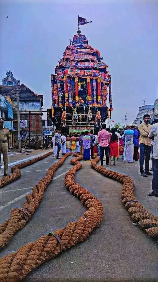 நெல்லையப்பர் கோயில் தேரோட்டம்