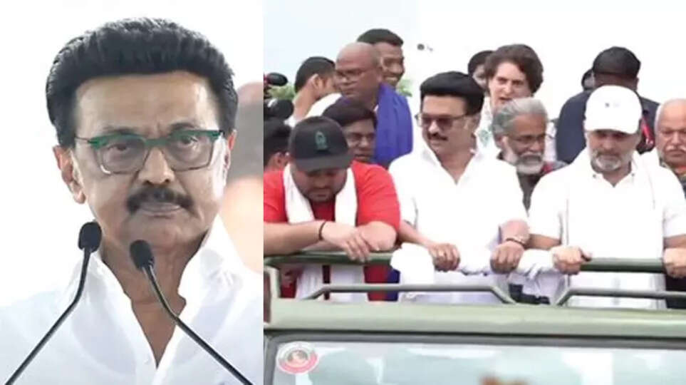 சாவி கொடுத்தால் ஆடும் பொம்மை போல் தேர்தல் ஆணையம் ஆடுகிறது  - முதல்வர் ஸ்டாலின் தாக்கு..!!