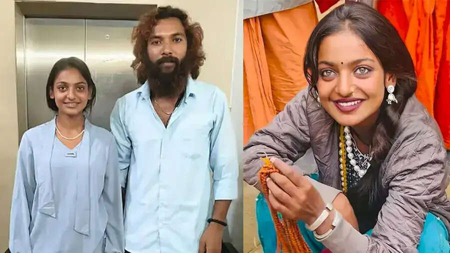 காதலனுடன் காவல்நிலையத்தில் தஞ்சம் புகுந்த கும்பமேளா அழகி