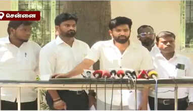 &ldquo;என்னை மிரட்டி அப்படி பேச வைத்தனர்...&rdquo; - சர்ச்சையில் சிக்கிய தவெக ஆதரவாளர் விஷ்ணு