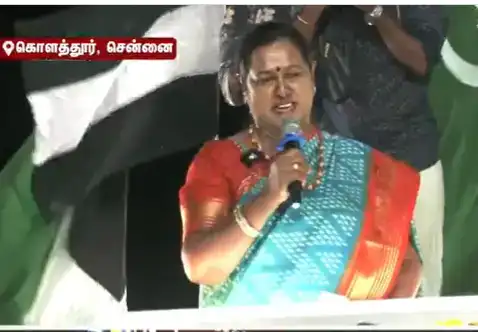 “அண்ணனுக்காக அவரது சகோதரி நான் இங்க வந்திருக்கிறேன்”- ஸ்டாலினுக்காக வாக்கு சேகரித்த பிரேமலதா விஜயகாந்த்