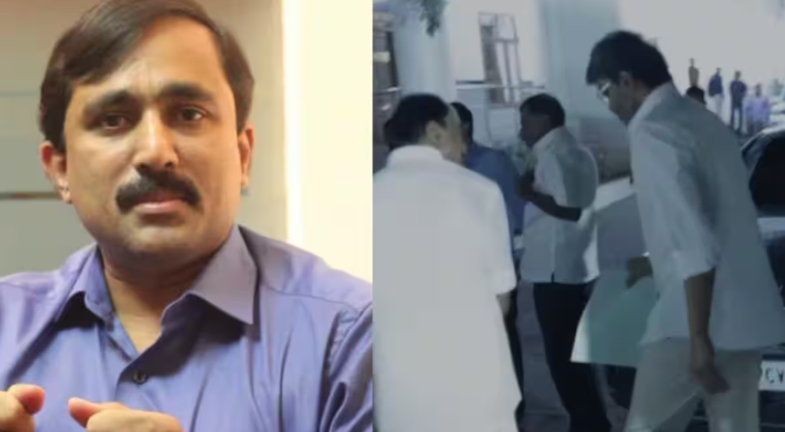 தவெக தலைவர் விஜய் டிஜிபி அலுவலகத்தில் நேரில் மனு..! கைதாவாரா பொன்ராஜ்?