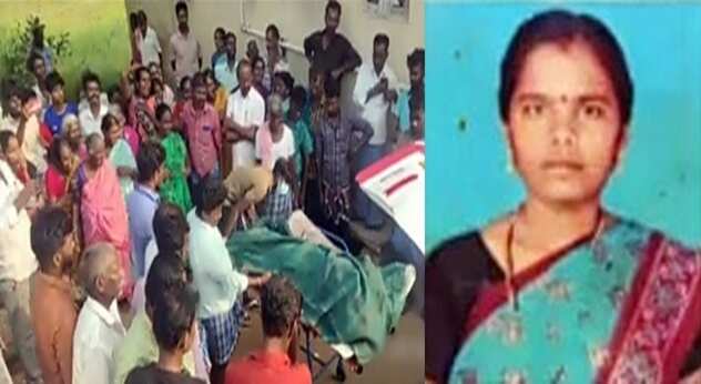 திண்டுக்கல் அருகே இளம்பெண் கழுத்தறுத்து படுகொலை... குடும்ப தகராறில் கணவர் வெறிச்செயல்!