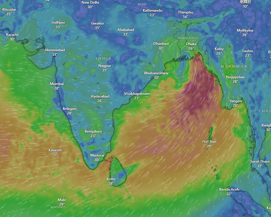 காற்றழுத்த தாழ்வுப் பகுதி, காற்றழுத்த தாழ்வு மண்டலமாக வலுவடைந்தது!