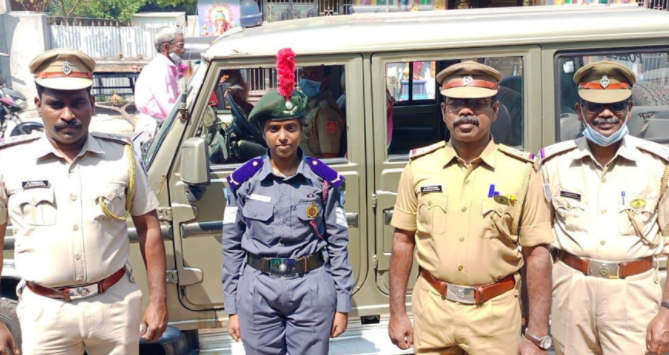 மகளிர் தின நாளில் கல்லூரி மாணவிக்கு கிடைத்த கௌரவம்!