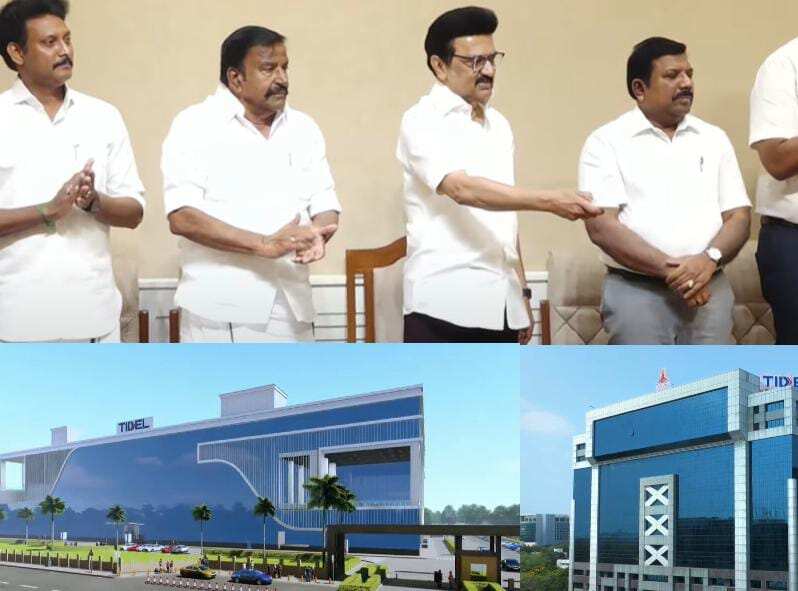 திருச்சி, மதுரையில் டைடல் பூங்கா - அடிக்கல் நாட்டினார் முதலமைசர் மு.க.ஸ்டாலின்!