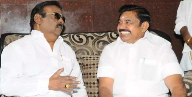 விஜயகாந்த்-க்கு பத்மபூஷன் விருது - ஈபிஎஸ் வரவேற்பு