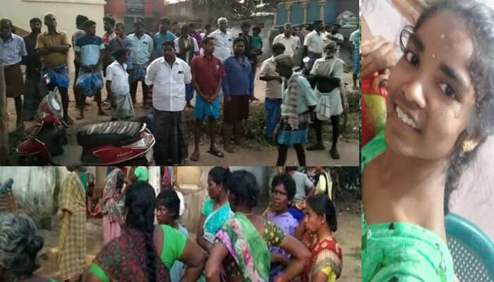 நடுரோட்டில் கல்லூரி மாணவி குத்திக்கொலை! காதலன் வெறிச்செயல்