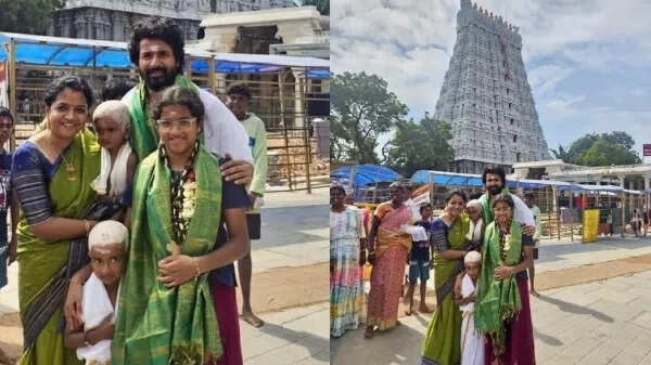 திருச்செந்தூர் முருகன் கோயிலில் குடும்பத்துடன் தரிசனம் செய்த நடிகர் சிவகார்த்திகேயன்..!