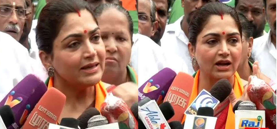 என் செருப்பு சைஸ் 41.. தைரியம் இருந்த நேருல வா.. மாறவே மாட்டீங்களாடா? குஷ்பு ஆவேசம்