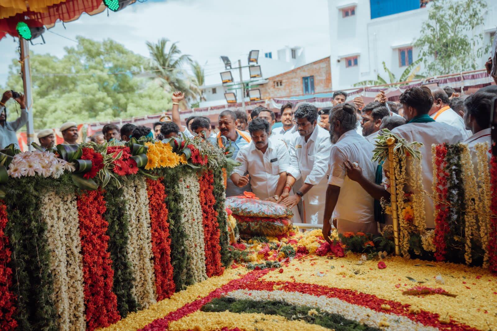 தியாகி இம்மானுவேல் சேகரன் நினைவிடத்தில் அண்ணாமலை மரியாதை!