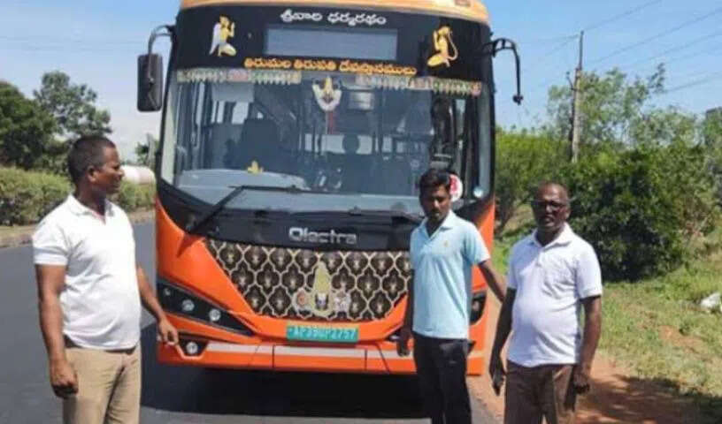 ரூ.2 கோடி மதிப்பிலான மின்சார பேருந்தை திருடி சென்ற மர்மநபர்! இடையே பேட்டரி சார்ஜ் இல்லாததால் விபரீதம்