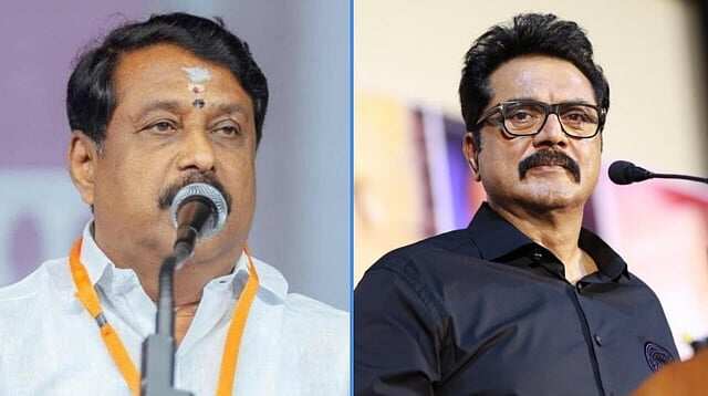 நயினார் நாகேந்திரனுடன் சரத்குமார் சந்திப்பு