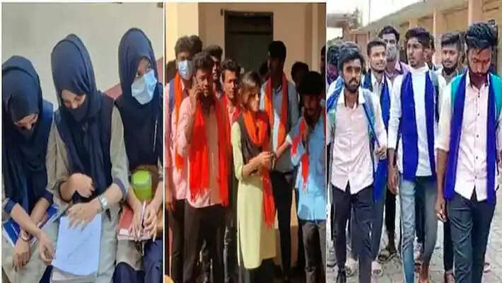hijab - saffron issue