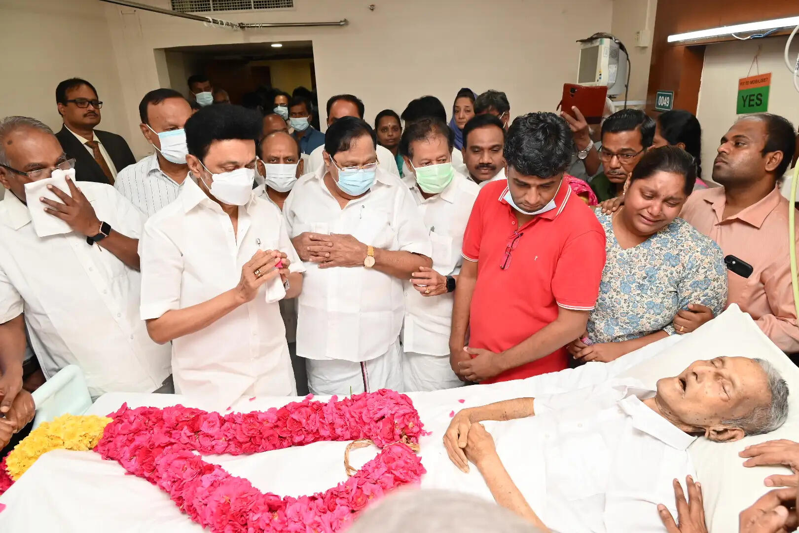 மறைந்த தோழர் சங்கரய்யா உடலுக்கு முதல்வர் மு.க.ஸ்டாலின் நேரில் அஞ்சலி!!